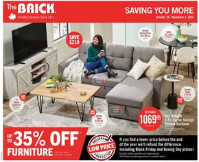 The Brick catalogue in Winnipeg | Weekly Flyer | 2025-10-28T00:00:00.000Z - 2025-11-02T00:00:00.000Z