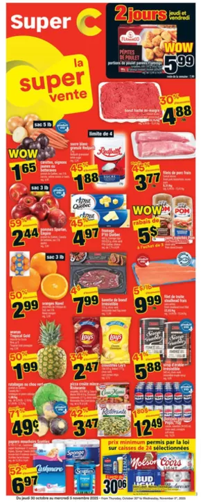 Super C catalogue in Penticton | Top offers for smart savers | 2025-10-30T00:00:00.000Z - 2025-11-05T00:00:00.000Z