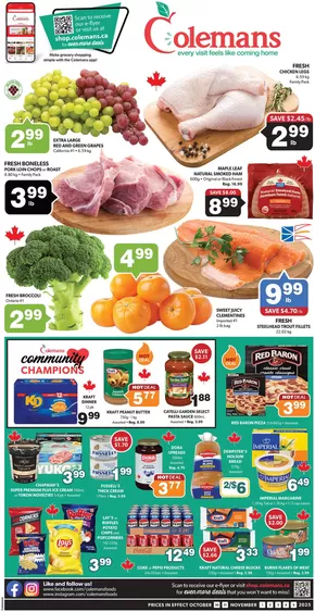 Coleman's catalogue in Penticton | Current special promotions | 2025-10-30T00:00:00.000Z - 2025-11-05T00:00:00.000Z
