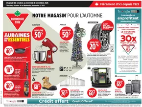 Canadian Tire catalogue in Laval | Our best bargains | 2025-10-30T00:00:00.000Z - 2025-11-05T00:00:00.000Z