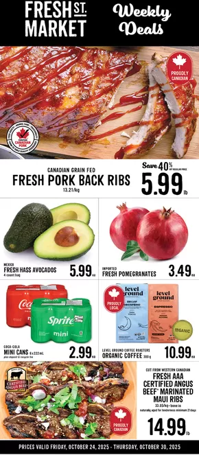 Fresh St Market catalogue in Penticton | Weekly deals  | 2025-10-28T00:00:00.000Z - 2025-10-30T00:00:00.000Z