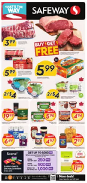 Safeway catalogue in Kelowna | Weekly Flyer | 2025-10-30T00:00:00.000Z - 2025-11-05T00:00:00.000Z