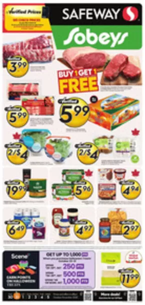 Safeway catalogue in Beloeil | Discounts and promotions | 2025-10-30T00:00:00.000Z - 2025-11-05T00:00:00.000Z