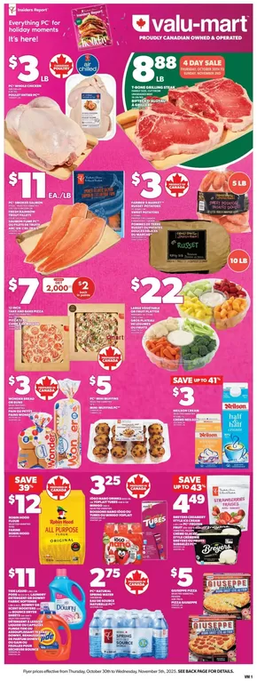 Valu-mart weeky flyer
