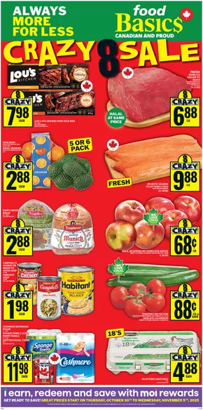 Food Basics catalogue in Beloeil | Our best bargains | 2025-10-30T00:00:00.000Z - 2025-11-05T00:00:00.000Z