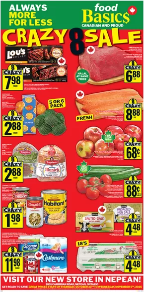 Food Basics catalogue in Beloeil | Save now with our deals | 2025-10-30T00:00:00.000Z - 2025-11-05T00:00:00.000Z