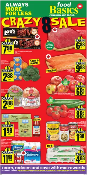 Food Basics catalogue in Toronto | Top deals for all customers | 2025-10-30T00:00:00.000Z - 2025-11-05T00:00:00.000Z