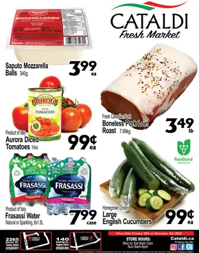 Cataldi catalogue in Scarborough | Our best offers for you | 2025-10-29T00:00:00.000Z - 2025-11-12T00:00:00.000Z