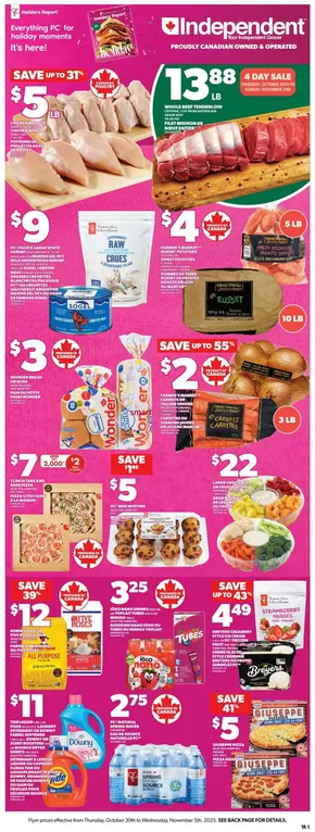 Independent Grocer catalogue in Plympton-Wyoming | Attractive special offers for everyone | 2025-10-30T00:00:00.000Z - 2025-11-05T00:00:00.000Z