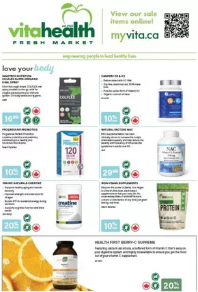 Vita Health catalogue in Vancouver | Soak up the savings in our latest flyer  | 2025-10-29T00:00:00.000Z - 2025-10-29T00:00:00.000Z