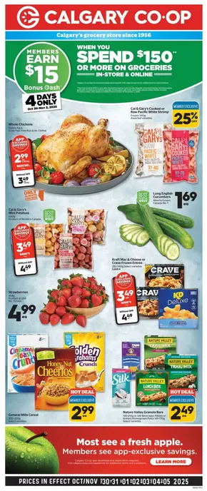 Calgary Co-op catalogue in Saint-Cyprien QC | Weekly flyer  | 2025-10-29T00:00:00.000Z - 2025-11-05T00:00:00.000Z