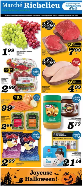 Marche Richelieu Flyer October 30 to November 5