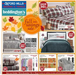 Fall, into savings sale