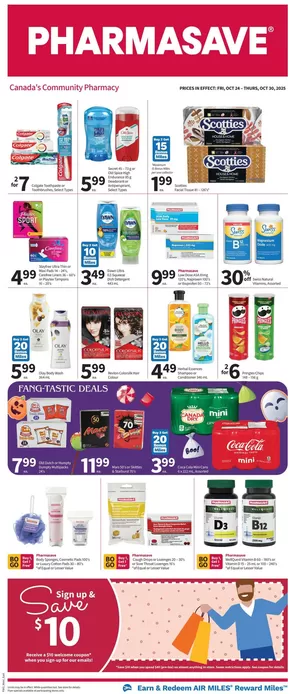 Pharmasave catalogue in Vancouver | Our best offers for you | 2025-10-30T00:00:00.000Z - 2025-11-13T00:00:00.000Z
