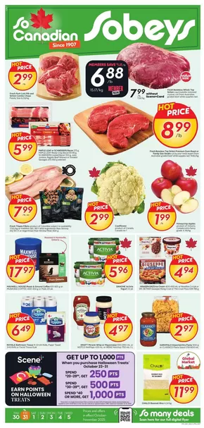 Sobeys catalogue in La Pocatière | Sobeys Weekly ad | 2025-10-30T00:00:00.000Z - 2025-11-05T00:00:00.000Z