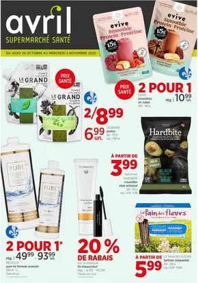 Avril catalogue in Windsor QC | Weekly flyer  | 2025-10-30T00:00:00.000Z - 2025-11-05T00:00:00.000Z