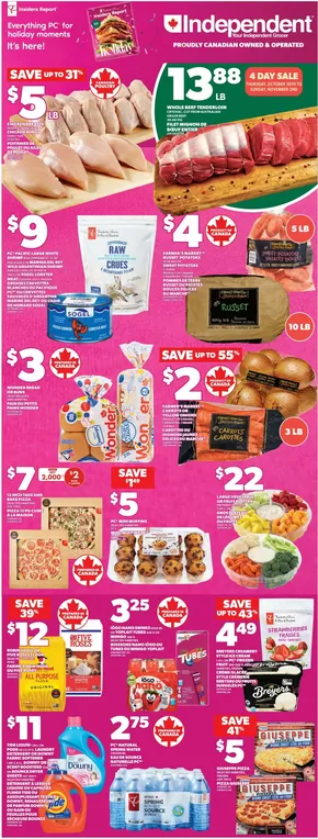 Independent City Market catalogue in Windsor QC | Independent Grocer (Atlantic) Flyer October 30 to November 5 | 2025-10-30T00:00:00.000Z - 2025-11-05T00:00:00.000Z