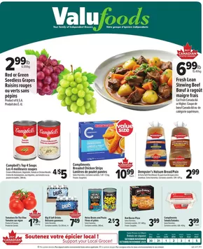 ValuFoods catalogue in Windsor QC | Valufoods Flyer October 30 to November 5 | 2025-10-30T00:00:00.000Z - 2025-11-05T00:00:00.000Z