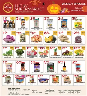 Lucky Supermarket catalogue in Calgary | Calgary weekly Specials  | 2025-10-31T00:00:00.000Z - 2025-11-06T00:00:00.000Z