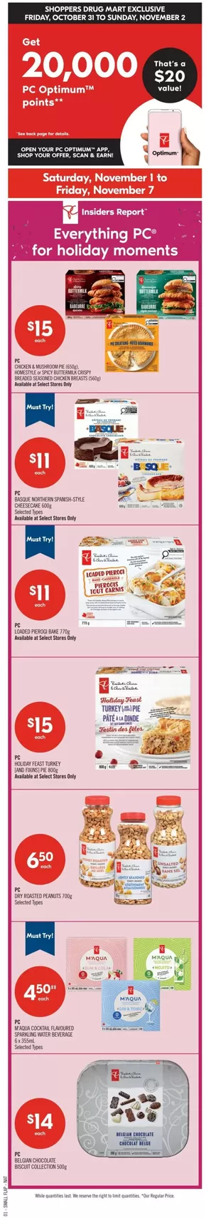 Shoppers Drug Mart catalogue in Whitchurch-Stouffville | Exclusive deals for our customers | 2025-10-31T00:00:00.000Z - 2025-11-07T00:00:00.000Z