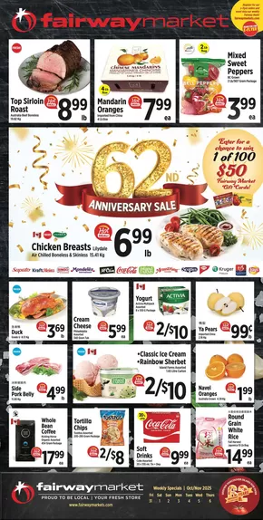 Fairway Market catalogue in Windsor (Ontario) | Weekly flyer  | 2025-10-31T00:00:00.000Z - 2025-11-06T00:00:00.000Z
