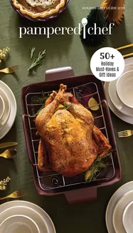 Pampered Chef catalogue | Holiday Gift Guide 2025 | 2025-10-31T00:00:00.000Z - 2026-02-28T00:00:00.000Z