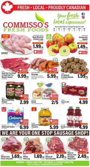Commisso's Fresh Foods catalogue in Windsor (Ontario) | Your fresh local experience  | 2025-10-31T00:00:00.000Z - 2025-11-06T00:00:00.000Z