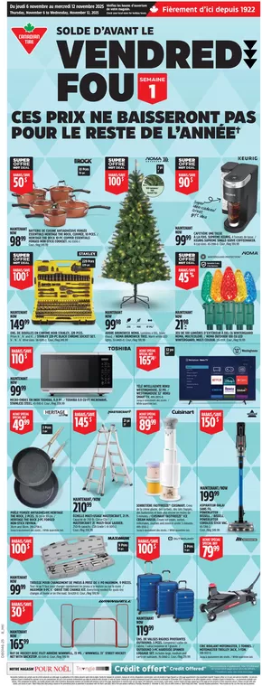 Canadian Tire catalogue in Joliette | Offers for bargain hunters | 2025-11-06T00:00:00.000Z - 2025-11-12T00:00:00.000Z