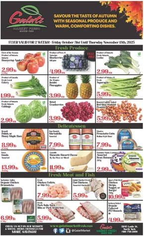 Galati Market Fresh catalogue in Prévost | Flyer valid for two weeks  | 2025-11-03T00:00:00.000Z - 2025-11-13T00:00:00.000Z