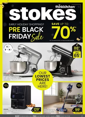 Stokes catalogue | Pre black friday sale  | 2025-11-03T00:00:00.000Z - 2025-11-23T00:00:00.000Z