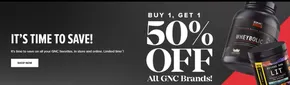 GNC catalogue in St. Thomas | Buy one get one 50 % off  | 2025-11-03T00:00:00.000Z - 2025-11-17T00:00:00.000Z