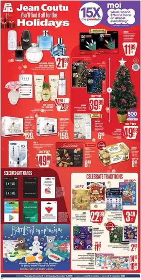 Jean Coutu catalogue in Scarborough | Current bargains and offers | 2025-11-06T00:00:00.000Z - 2025-11-12T00:00:00.000Z