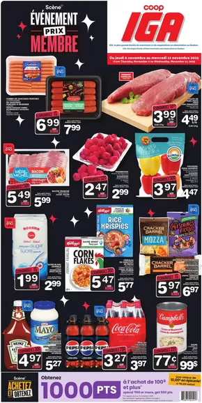 IGA Extra catalogue in amos (Quebec) | Exclusive bargains | 2025-11-06T00:00:00.000Z - 2025-11-12T00:00:00.000Z