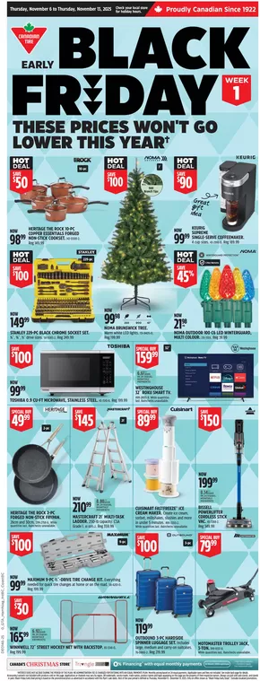 Canadian Tire catalogue in Drayton ON | Canadian Tire weekly flyer | 2025-11-06T00:00:00.000Z - 2025-11-13T00:00:00.000Z
