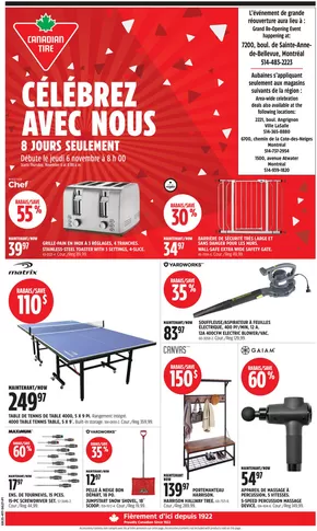 Canadian Tire catalogue in Salaberry-de-Valleyfield | Save now with our deals | 2025-11-06T00:00:00.000Z - 2025-11-13T00:00:00.000Z