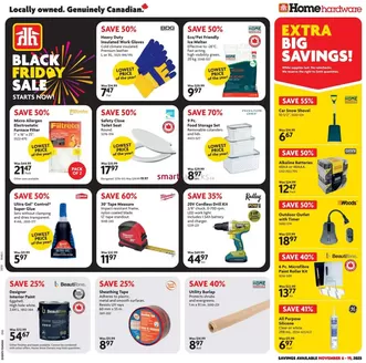 Home Hardware catalogue in Creston BC | Exclusive deals and bargains | 2025-11-06T00:00:00.000Z - 2025-11-19T00:00:00.000Z