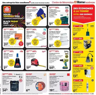 Home Hardware catalogue in Creston BC | Exclusive bargains | 2025-11-06T00:00:00.000Z - 2025-11-19T00:00:00.000Z