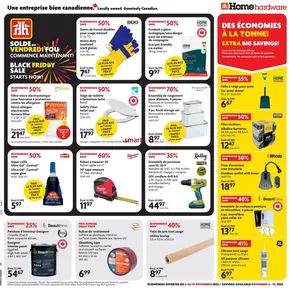 Home Hardware catalogue in Leduc | Save now with our deals | 2025-11-06T00:00:00.000Z - 2025-11-19T00:00:00.000Z