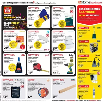 Home Hardware catalogue in Creston BC | Save now with our deals | 2025-11-06T00:00:00.000Z - 2025-11-19T00:00:00.000Z