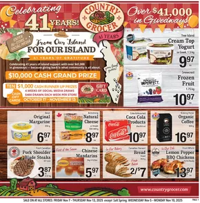 Country Grocer catalogue | Great discounts on selected products | 2025-11-07T00:00:00.000Z - 2025-11-13T00:00:00.000Z