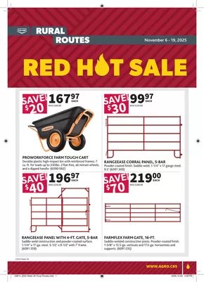 Co-op Agro catalogue in Mercier | Top deals and discounts | 2025-11-06T00:00:00.000Z - 2025-11-19T00:00:00.000Z