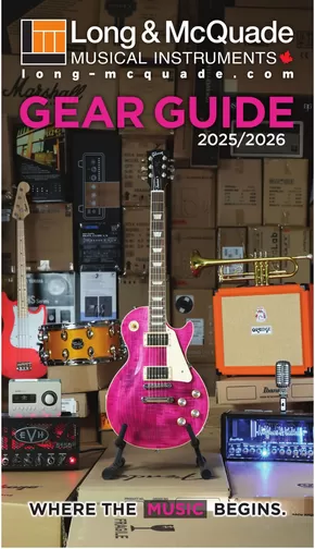 Long & McQuade catalogue in Richmond | Gear guide 2025/2026 | 2025-11-05T00:00:00.000Z - 2026-07-31T00:00:00.000Z