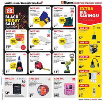 Home Hardware catalogue in Yorkton | Current bargains and offers | 2025-11-06T00:00:00.000Z - 2025-11-19T00:00:00.000Z