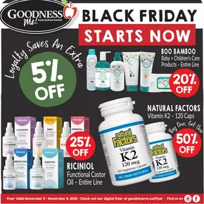 Goodness Me catalogue in Kitchener | Black friday starts now | 2025-11-06T00:00:00.000Z - 2025-11-11T00:00:00.000Z
