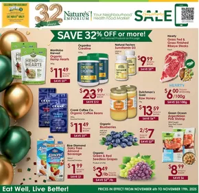 Nature's Emporium catalogue in Kitchener | Save 32% off or more! | 2025-11-06T00:00:00.000Z - 2025-11-19T00:00:00.000Z