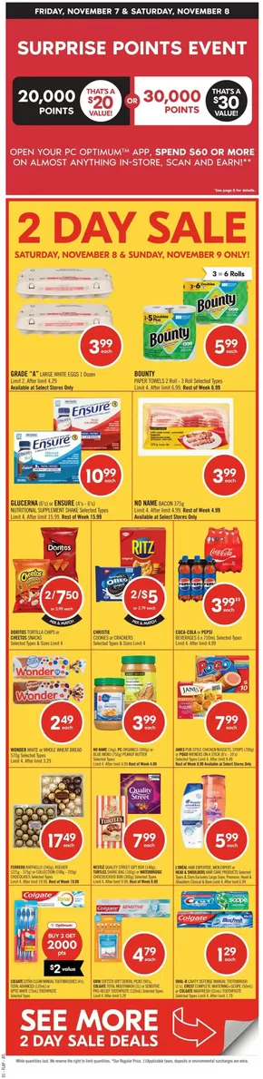 Shoppers Drug Mart catalogue in Fisherville ON | Top deals for all customers | 2025-11-07T00:00:00.000Z - 2025-11-09T00:00:00.000Z