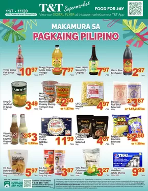 T&T Supermarket catalogue in Barkmere | Current bargains and offers | 2025-11-07T00:00:00.000Z - 2025-11-20T00:00:00.000Z