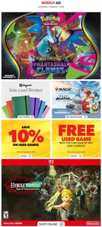 Game Stop catalogue in Victoria BC | Game Stop Weekly ad | 2025-11-06T00:00:00.000Z - 2025-11-12T00:00:00.000Z
