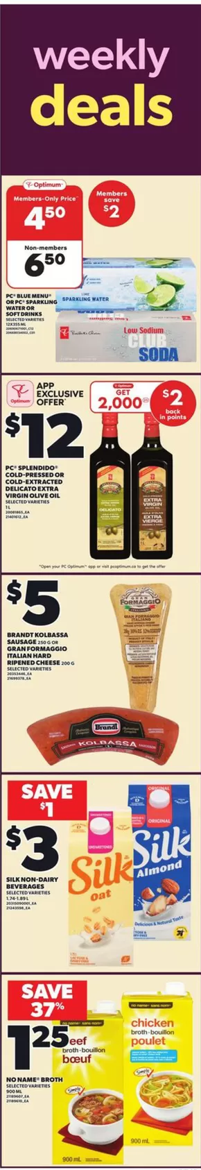 Loblaws catalogue in Toronto | Weekly deals | 2025-11-07T00:00:00.000Z - 2025-11-12T00:00:00.000Z