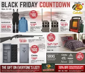 Cabela's catalogue in Toronto | Black friday | 2025-11-07T00:00:00.000Z - 2025-12-24T00:00:00.000Z